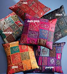 Hand Embroidered Cushion Covers Manufacturer Supplier Wholesale Exporter Importer Buyer Trader Retailer in HOWRAH West Bengal India
